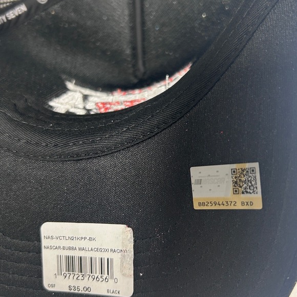 47 Brand Bubba Wallace 23‎ Black Trucker Adjustable Hat NASCAR Racing - Picture 7 of 8